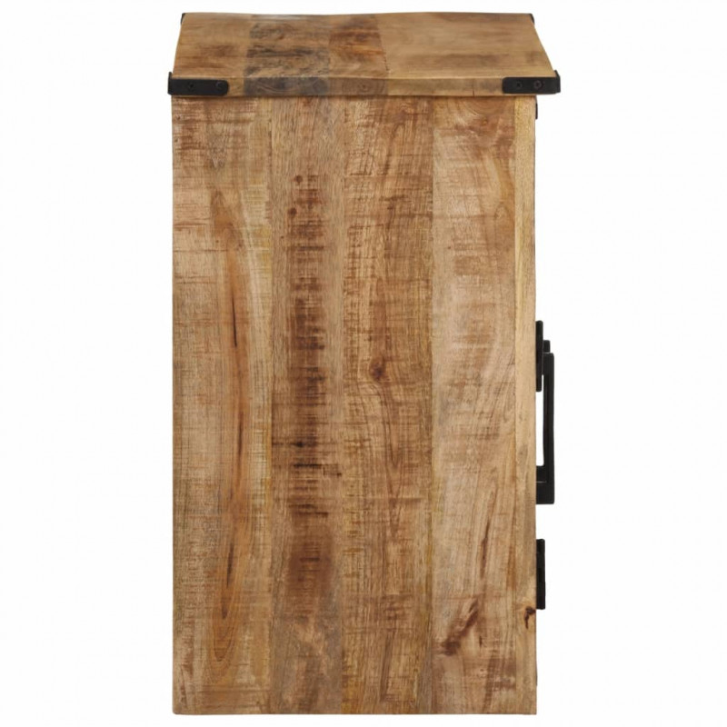 Szafka z 2 szufladami, 55x35x60 cm, lite drewno mango
