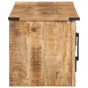 Szafka pod TV, z drzwiczkami, 105x35x36 cm, lite drewno mango