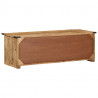 Szafka pod TV, z drzwiczkami, 105x35x36 cm, lite drewno mango