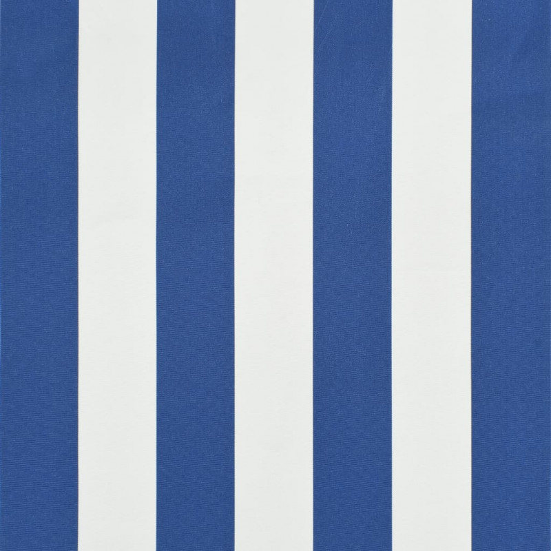 Markiza bistro, 400 x 120 cm, niebiesko-biała