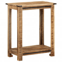 Stolik konsolowy, 60x35x75 cm, lite drewno mango