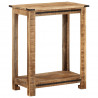 Stolik konsolowy, 60x35x75 cm, lite drewno mango