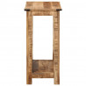 Stolik konsolowy, 60x35x75 cm, lite drewno mango