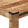 Stolik konsolowy, 60x35x75 cm, lite drewno mango