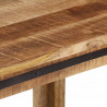 Stolik konsolowy, 60x35x75 cm, lite drewno mango