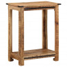 Stolik konsolowy, 60x35x75 cm, lite drewno mango