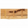 Blat stołu, 90x30x2,5cm, naturalna krawędź, surowe drewno mango