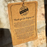Blat stołu, 180x20x3,8 cm, naturalna krawędź, drewno mango