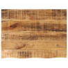 Blat stołu, 80x60x3,8 cm, naturalna krawędź, drewno mango