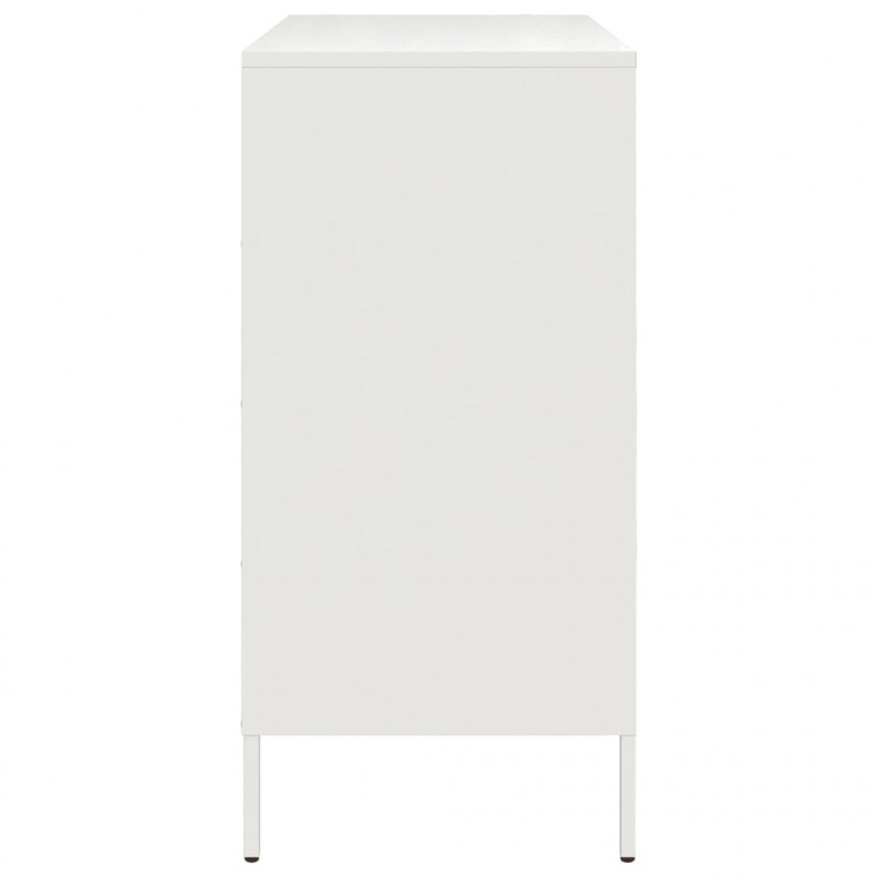 Szafka, biała, 68x39x79 cm, stal