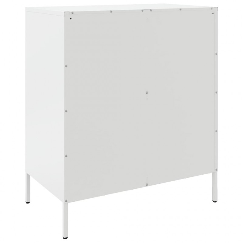 Szafka, biała, 68x39x79 cm, stal
