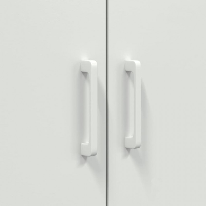 Szafka, biała, 68x39x113 cm, stal