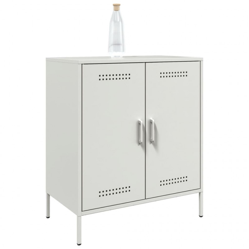 Szafka, biała, 68x39x79 cm, stal