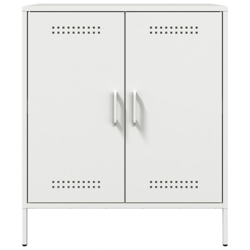 Szafka, biała, 68x39x79 cm, stal