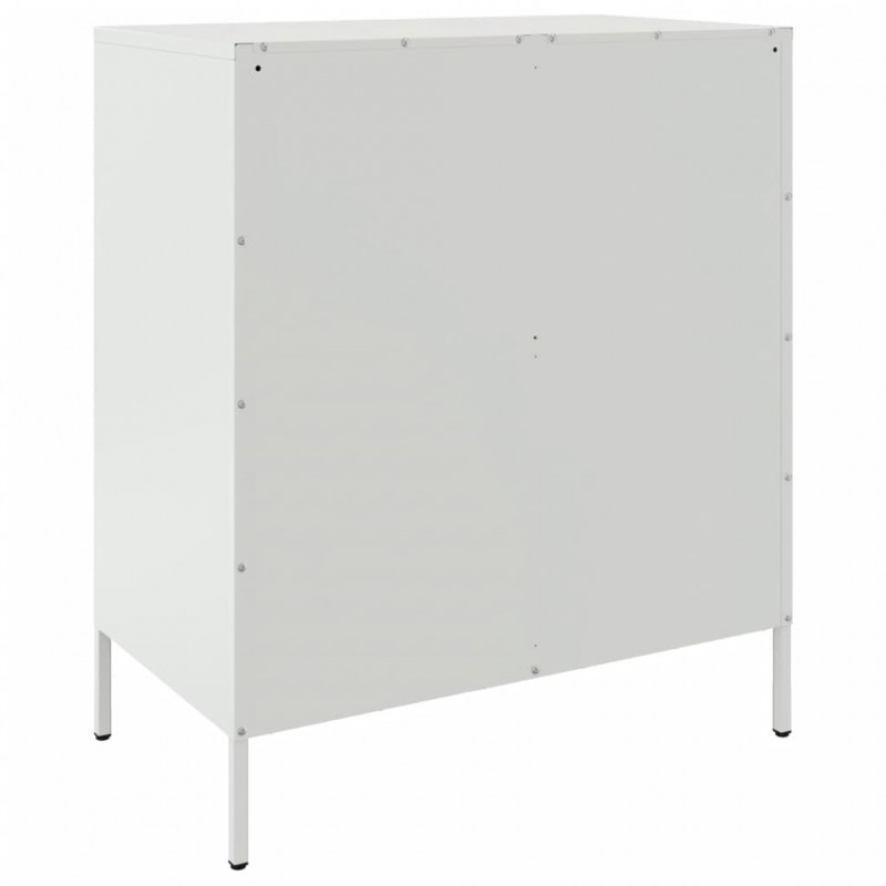 Szafka, biała, 68x39x79 cm, stal