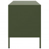 Szafki pod telewizor, 2 szt., oliwkowe, 68x39x50,5 cm, stalowe