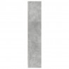 Regał, szarość betonu, 57x28,5x107,5cm, materiał drewnopochodny