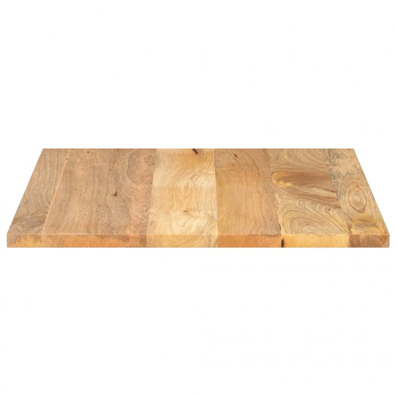 Blat stołu, 80x80x2,5 cm, kwadratowy, lite drewno mango