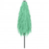 Parasol ogrodowy na stalowym słupku, zielony, 268x268x226 cm