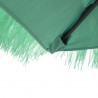 Parasol ogrodowy na stalowym słupku, zielony, 268x268x226 cm