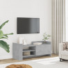 Szafka pod TV, szarość betonu, 100x35x40 cm