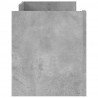 Szafka pod TV, szarość betonu, 100x35x40 cm