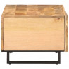 Stolik kawowy, 100x55x40 cm, lite surowe drewno mango