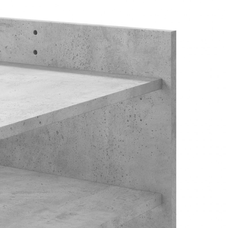Stolik kawowy, szarość betonu, 100x50x50 cm
