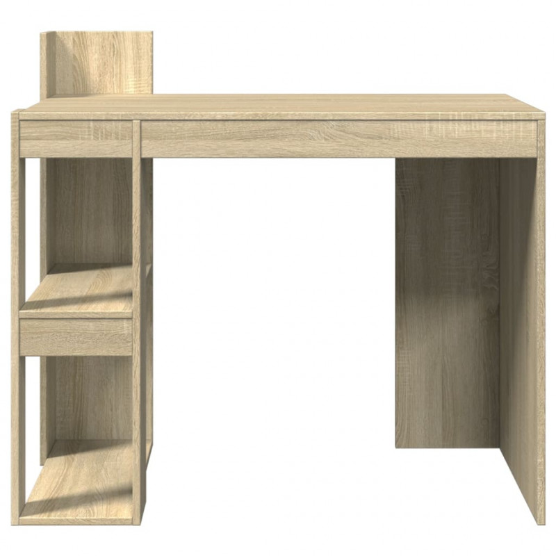 Biurko, dąb sonoma, 103,5x56,5x94 cm, materiał drewnopochodny