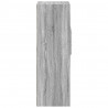 Wysoka szafka, szary dąb sonoma, 50x42,5x124 cm