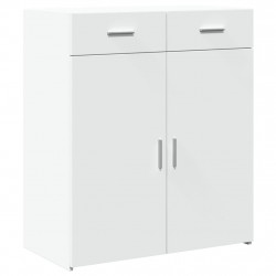 Szafka, biała, 80x42,5x93 cm, materiał drewnopochodny