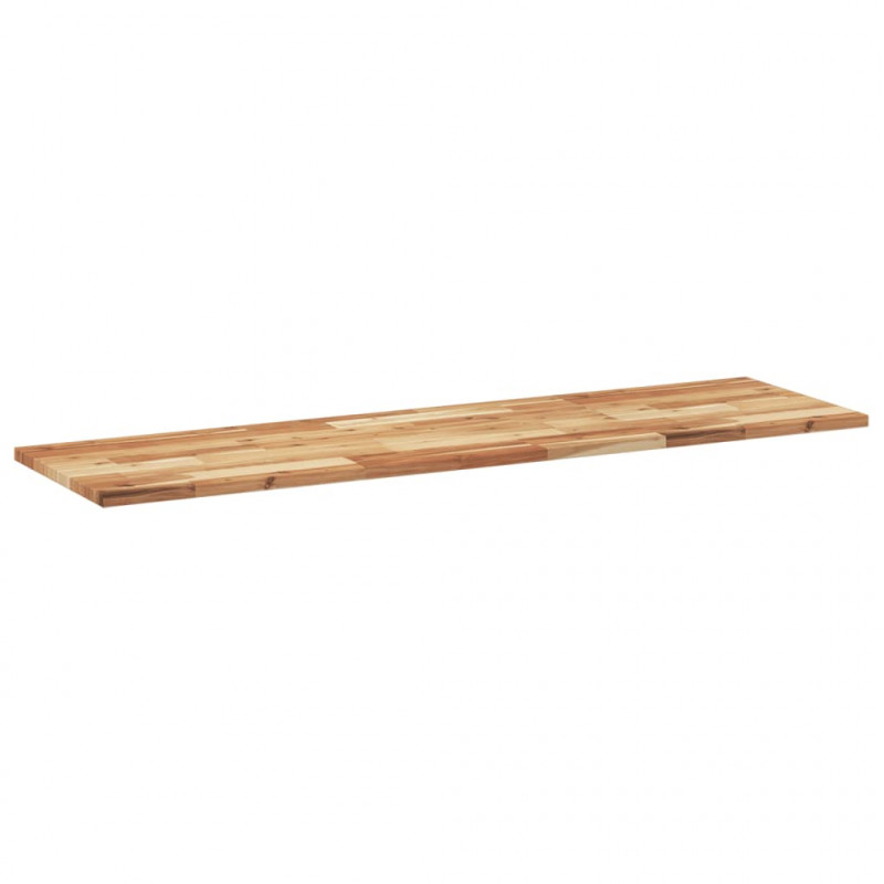 Blat do stołu, prostokątny, 140x40x2 cm, lite drewno akacjowe