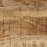 Szafka, 70x35x70 cm, lite surowe drewno mango
