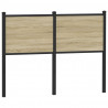 Wezgłowie łóżka, dąb sonoma, 120 cm