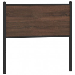 Wezgłowie łóżka, brązowy dąb, 75 cm