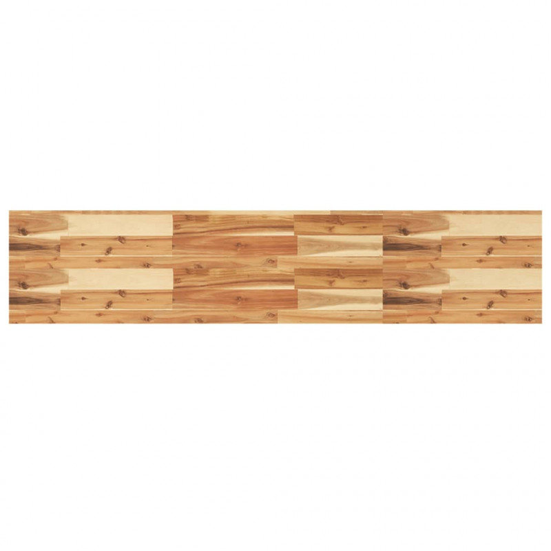 Półki ścienne, 4 szt., 120x30x4 cm, olejowane drewno akacjowe