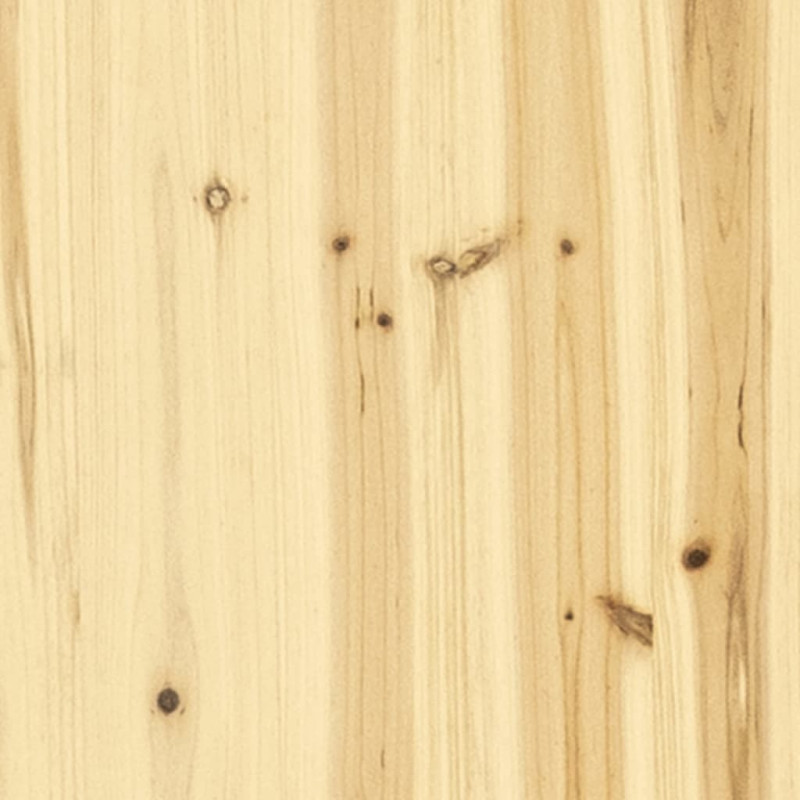 Stolik kawowy, 75x50x33,5 cm, lite drewno jodłowe