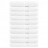 Ręczniki premium SOLUND, 10 szt., białe, 100x200 cm, 600 g/cm²