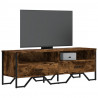 Szafka pod TV, przydymiony dąb, 122x34x41 cm