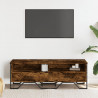 Szafka pod TV, przydymiony dąb, 122x34x41 cm