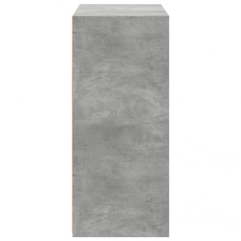 Szafka, szarość betonu, 70x41x93 cm, materiał drewnopochodny