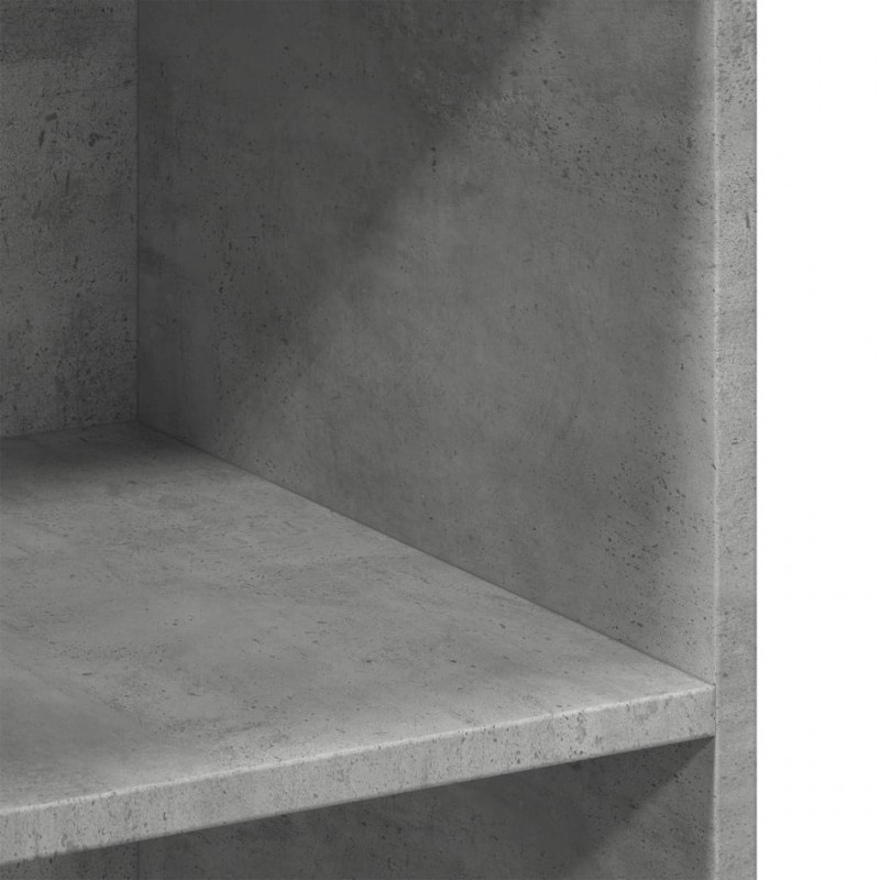 Szafka, szarość betonu, 70x41x93 cm, materiał drewnopochodny