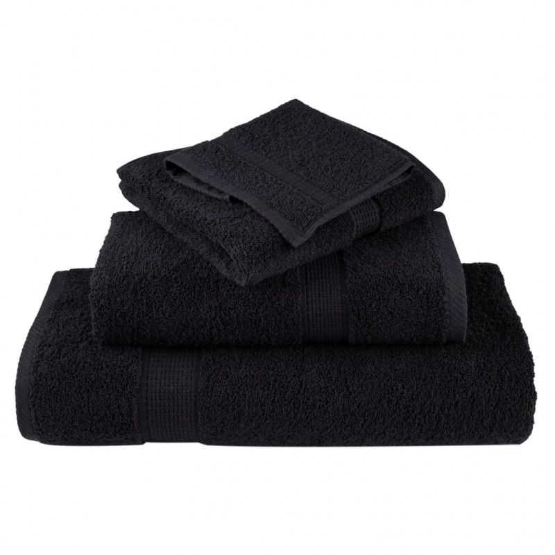 Ręczniki premium SOLUND, 4 szt., 100x150 cm, 600 g/cm²