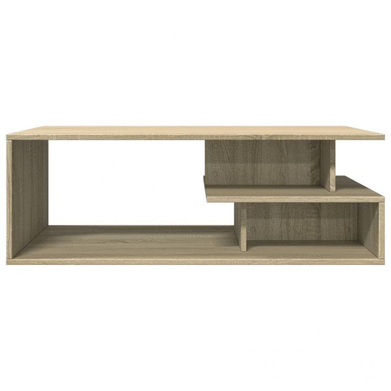 Stolik kawowy, dąb sonoma 102x55x35 cm materiał drewnopochodny