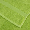 Ręczniczki premium SOLUND, 2 szt., zielone, 30x30 cm, 600 g/cm²