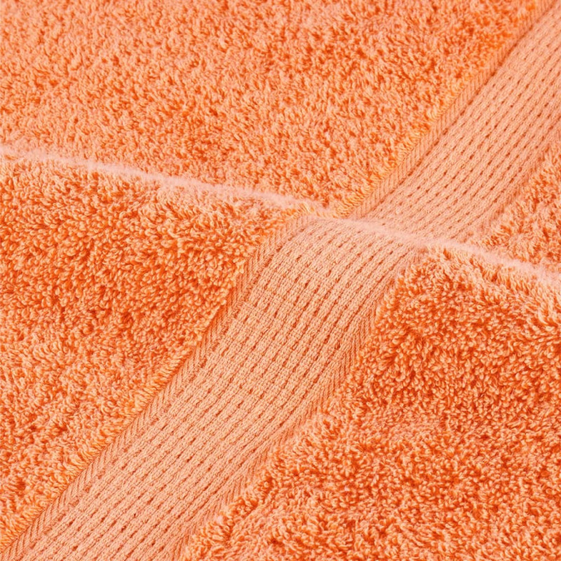12-cz. zestaw ręczników premium SOLUND, pomarańczowy, 600 g/cm²