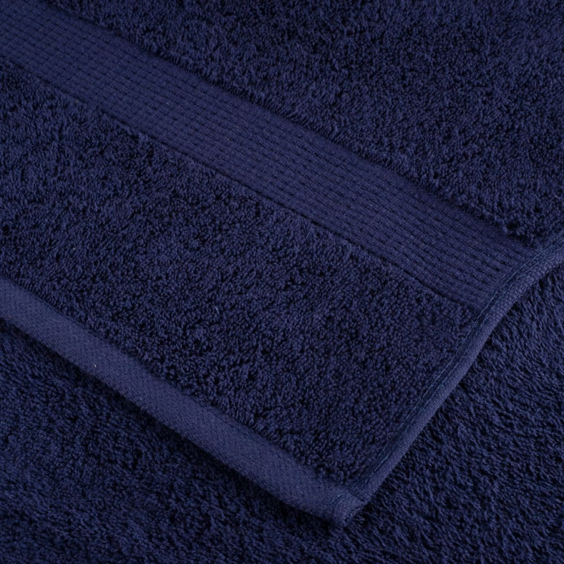 Ręczniczki premium SOLUND, 4 szt., granatowe, 30x30 cm