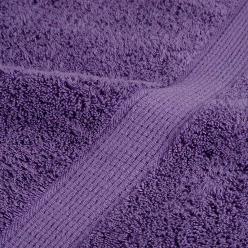 Ręczniki premium SOLUND 10 szt. fioletowe, 50x100 cm, 600 g/cm²