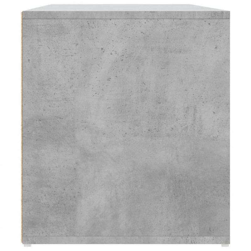 Szafka narożna, szarość betonu, 160x40x45 cm