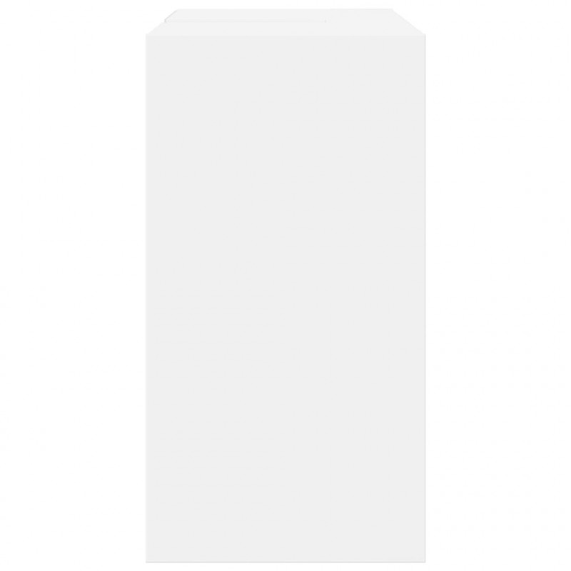 Szafka pod umywalkę, biała 63x29x55 cm, materiał drewnopochodny